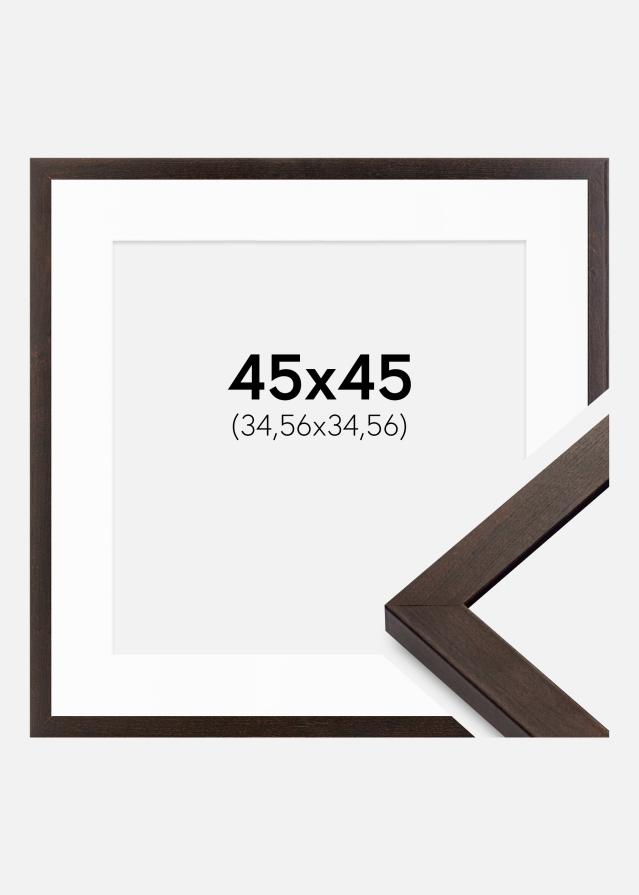 Рамка Selection Opex 45x45 cm - Паспарту Бяло 14x14 inches