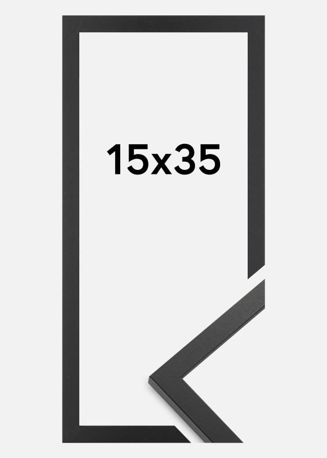 Рамка Trendy Акрилно стъкло Черно 15x35 cm