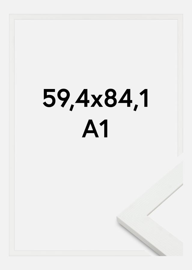 Рамка Sandra Акрилно стъкло Бял 59,4x84,1 cm (A1)