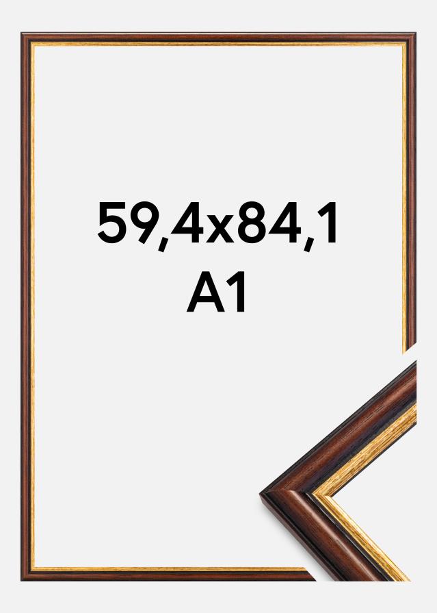 Рамка Siljan Акрилно стъкло Кафява 59,4x84,1 cm (A1)