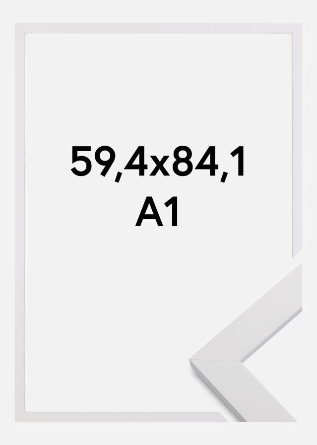 Рамка Бяло дърво 59,4x84,1 cm (A1)