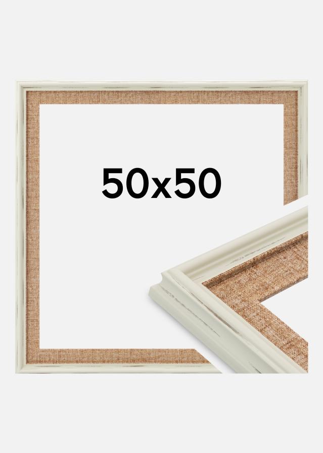 Рамка Sandweave Акрилно стъкло Бял 50x50 cm