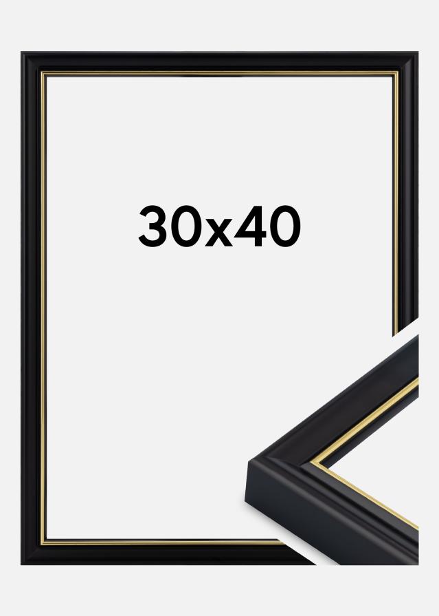Рамка Canterbury Акрилно стъкло Черен 30x40 cm