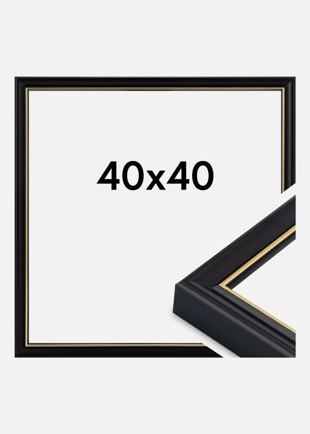 Рамка Canterbury Акрилно стъкло Черен 40x40 cm