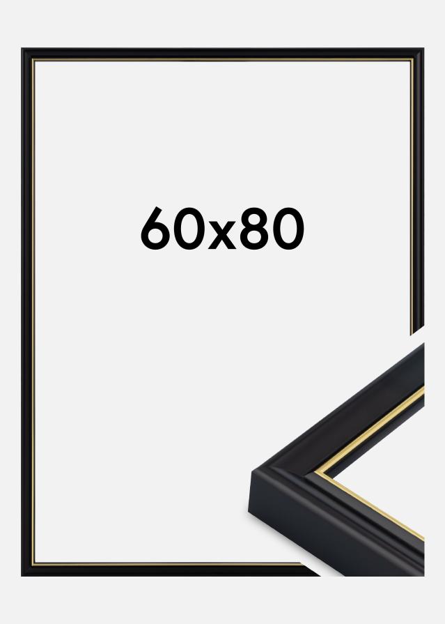 Рамка Canterbury Акрилно стъкло Черен 60x80 cm