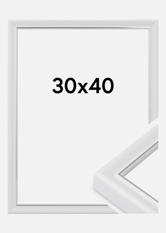 Рамка Canterbury Акрилно стъкло Бял 30x40 cm