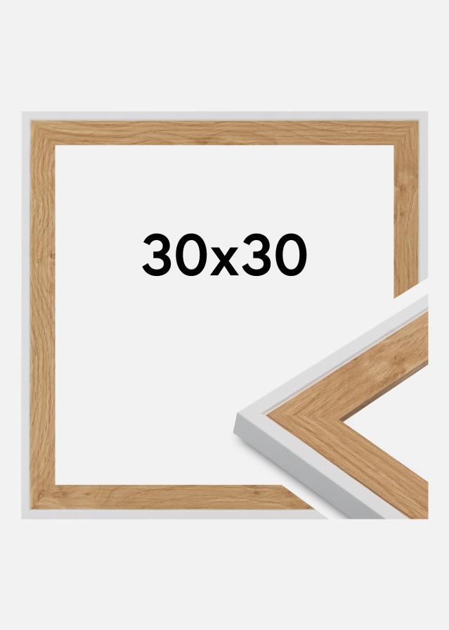 Рамка Clearline Акрилно стъкло Бял 30x30 cm