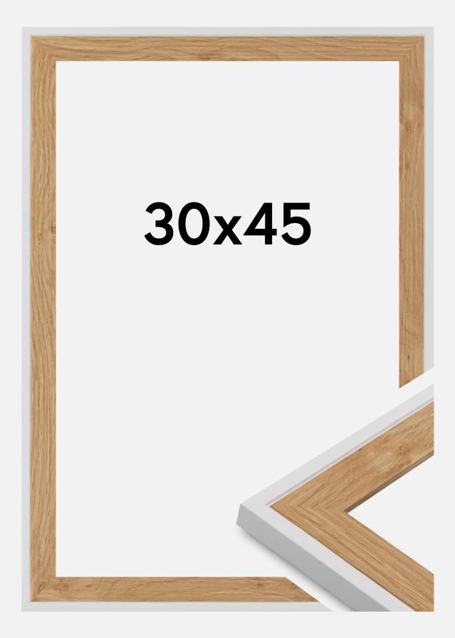 Рамка Clearline Акрилно стъкло Бял 30x45 cm