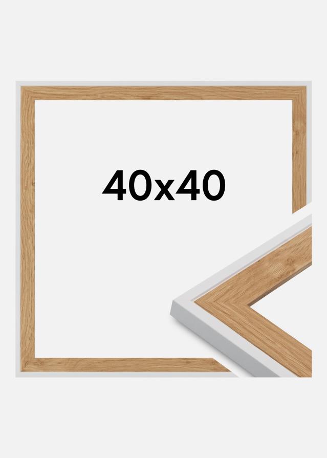 Рамка Clearline Акрилно стъкло Бял 40x40 cm