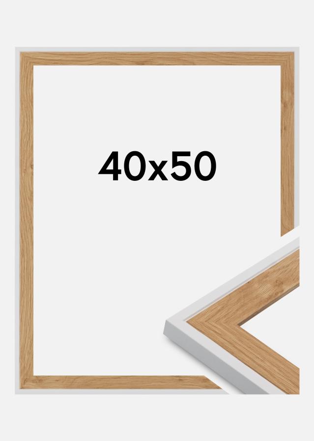 Рамка Clearline Акрилно стъкло Бял 40x50 cm