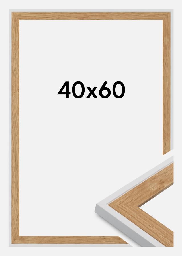 Рамка Clearline Акрилно стъкло Бял 40x60 cm