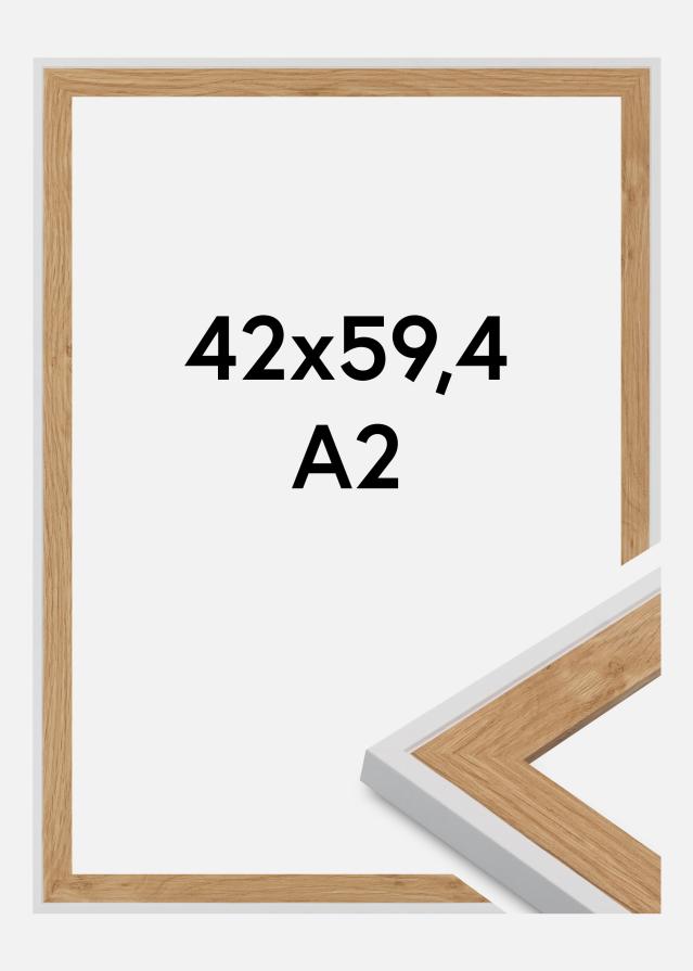 Рамка Clearline Акрилно стъкло Бял 42x59.4 cm (A2)