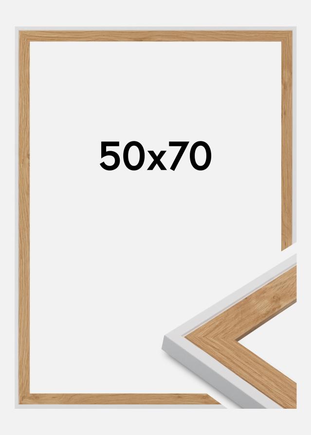 Рамка Clearline Акрилно стъкло Бял 50x70 cm