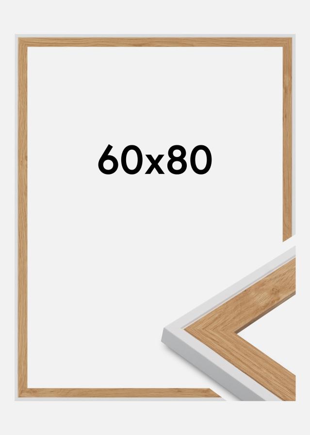 Рамка Clearline Акрилно стъкло Бял 60x80 cm