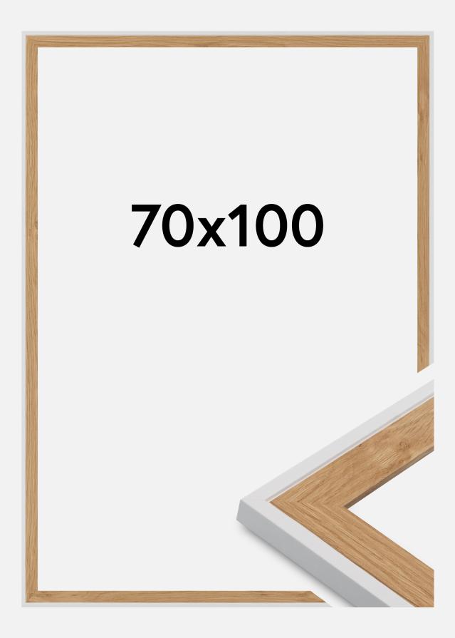 Рамка Clearline Акрилно стъкло Бял 70x100 cm