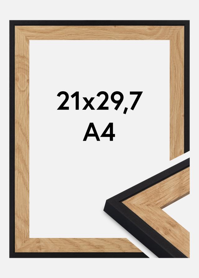 Рамка Iris Акрилно стъкло Черен 21x29.7 cm (A4)