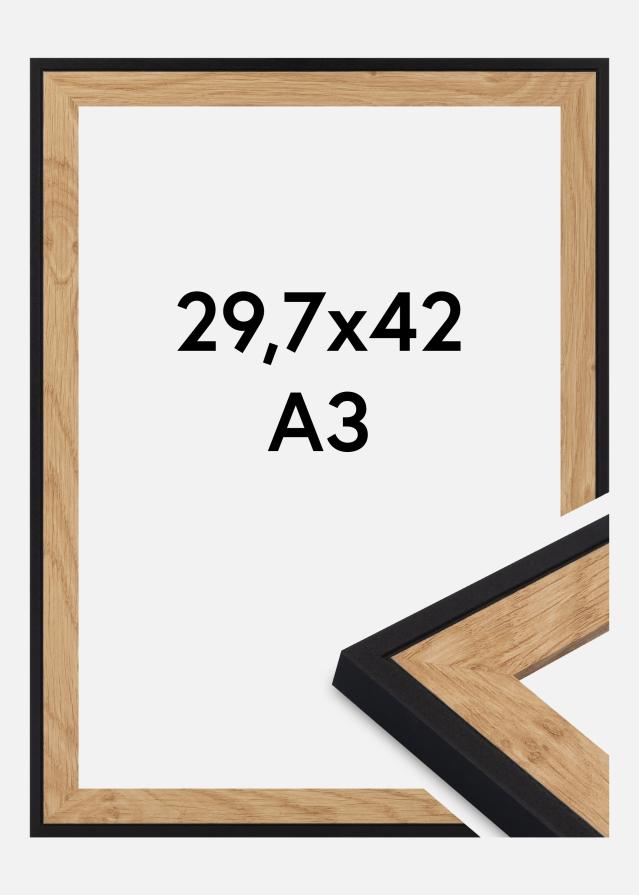 Рамка Iris Акрилно стъкло Черен 29.7x42 cm (A3)