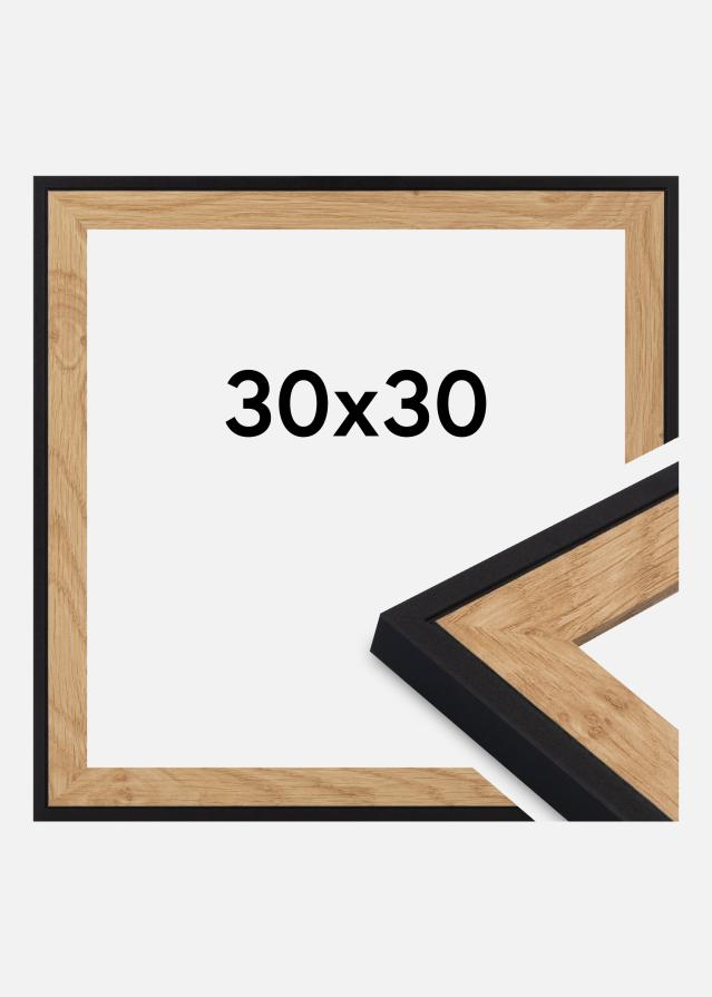 Рамка Iris Акрилно стъкло Черен 30x30 cm