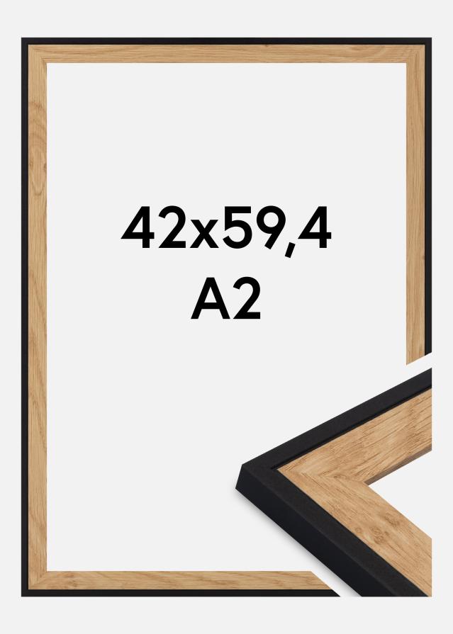 Рамка Iris Акрилно стъкло Черен 42x59.4 cm (A2)
