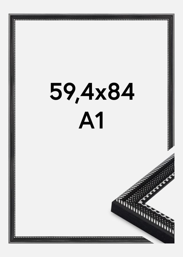 Рамка Trellis Акрилно стъкло Черен 59.4x84 cm (A1)