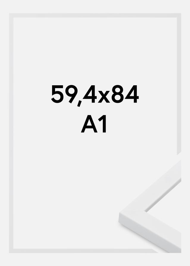 Рамка Oban Акрилно стъкло Бял 59,4x84,1 cm (A1)