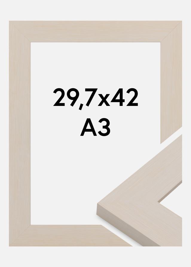Рамка Pembrokeshire Акрилно стъкло Бял 29.7x42 cm (A3)