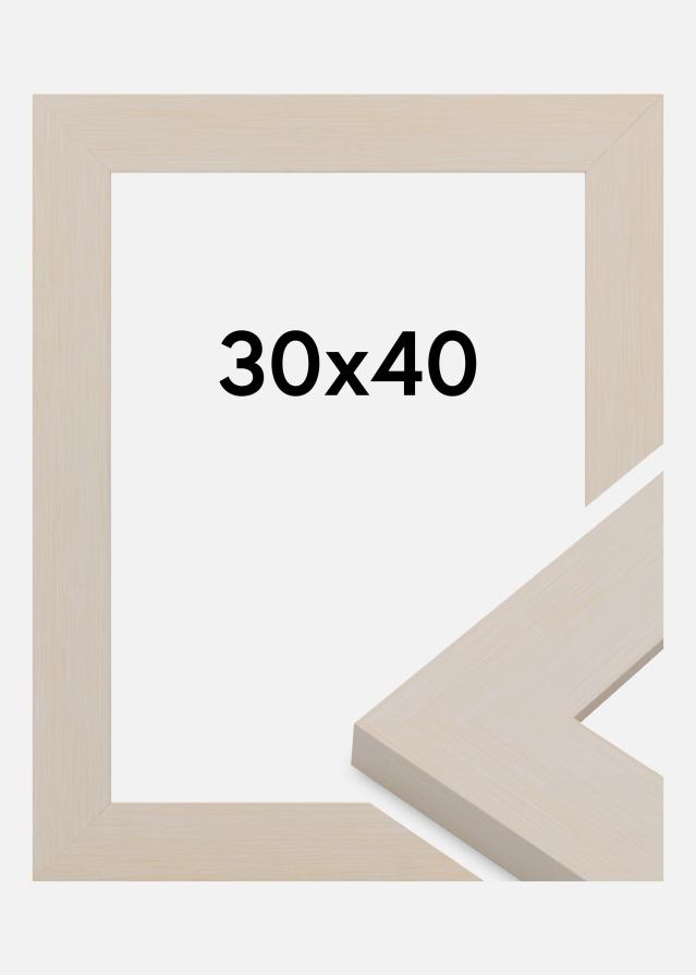 Рамка Pembrokeshire Акрилно стъкло Бял 30x40 cm