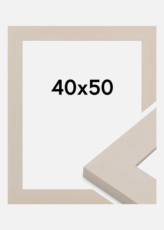 Рамка Pembrokeshire Акрилно стъкло Бял 40x50 cm