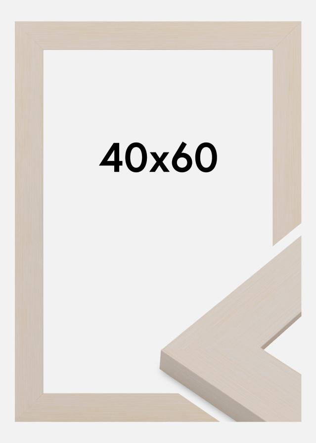 Рамка Pembrokeshire Акрилно стъкло Бял 40x60 cm