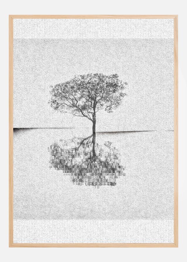 Broken canvas Постер