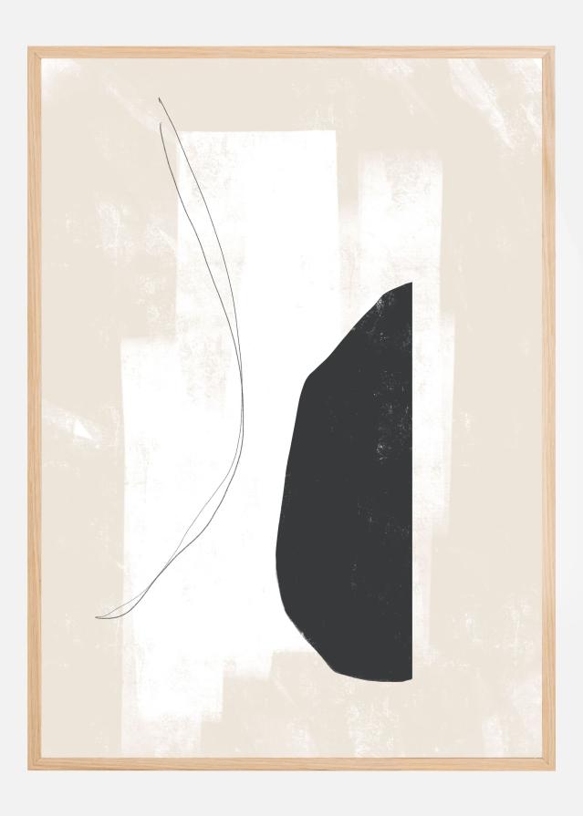 Monochrome Harmony Постер