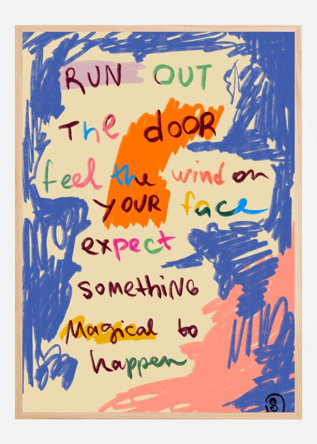 Magical Day Message Постер