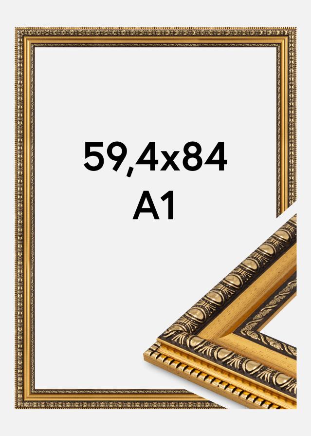 Рамка Ornato Акрилно стъкло Злато 59.4x84 cm (A1)