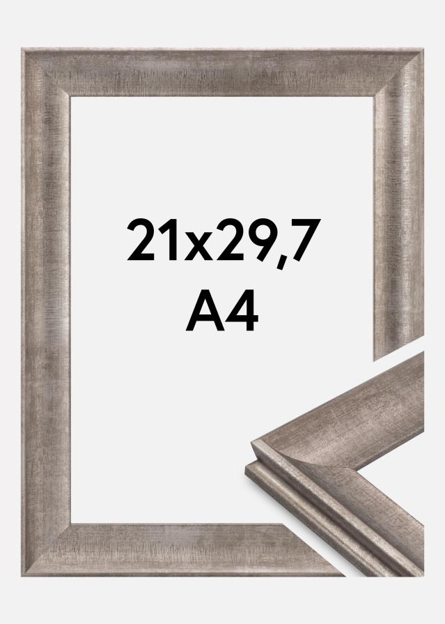 Рамка Conca Акрилно стъкло Сребро 21x29.7 cm (A4)