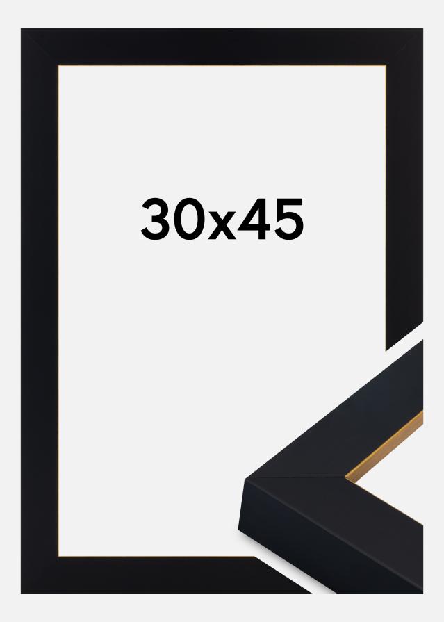 Рамка Sussex Акрилно стъкло Черен/Златен 30x45 cm