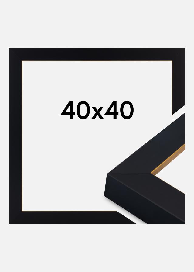 Рамка Sussex Акрилно стъкло Черен/Златен 40x40 cm