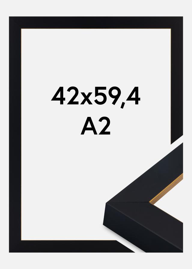 Рамка Sussex Акрилно стъкло Черен/Златен 42x59.4 cm (A2)