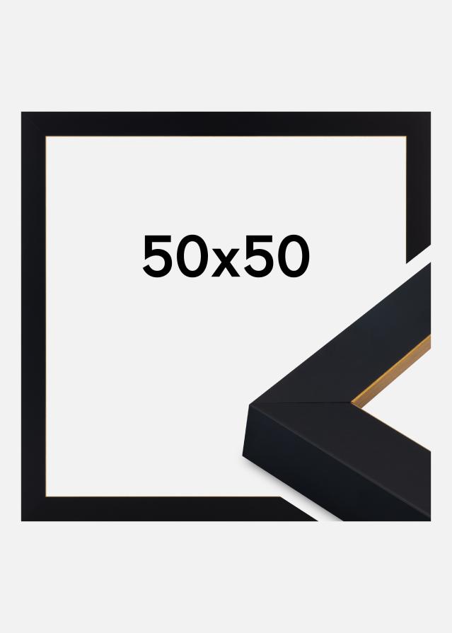 Рамка Sussex Акрилно стъкло Черен/Златен 50x50 cm
