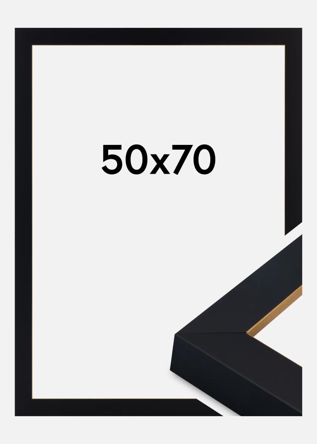 Рамка Sussex Акрилно стъкло Черен/Златен 50x70 cm
