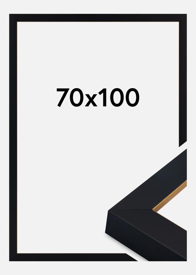 Рамка Sussex Акрилно стъкло Черен/Златен 70x100 cm