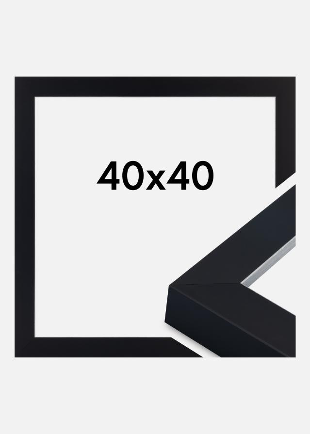 Рамка Sussex Акрилно стъкло Черен/Сребърен 40x40 cm