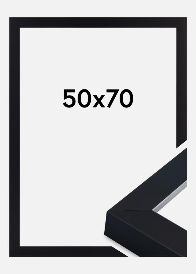 Рамка Sussex Акрилно стъкло Черен/Сребърен 50x70 cm