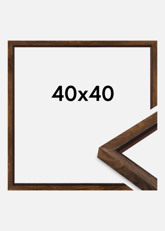 Рамка Obsidian Акрилно стъкло Орех 40x40 cm