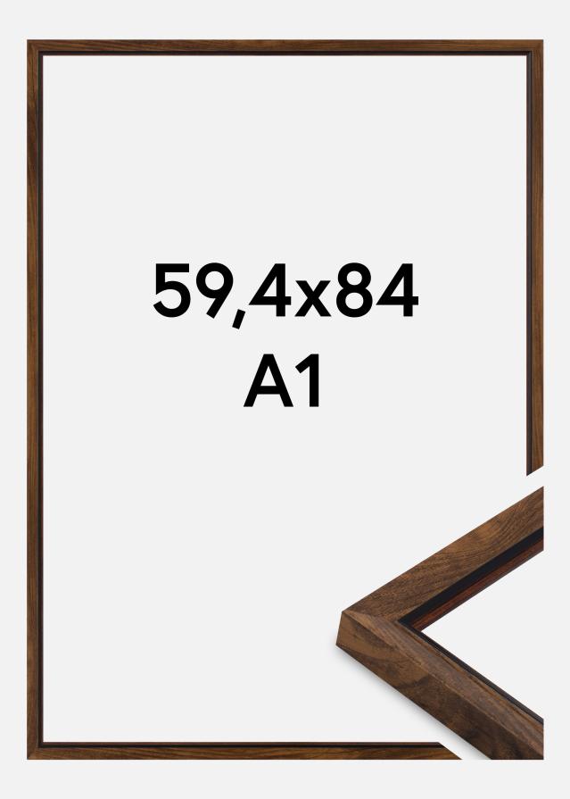 Рамка Obsidian Акрилно стъкло Орех 59.4x84 cm (A1)