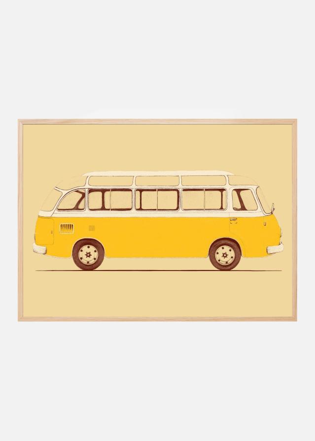 Yellow Van Постер