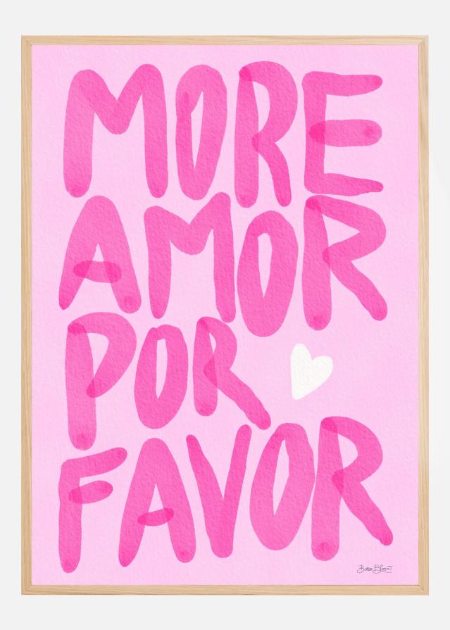More Amor Por Favor Постер