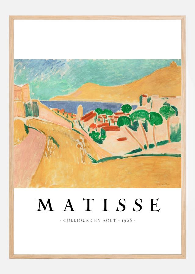 Collioure En Aout II - Henri Matisse Постер