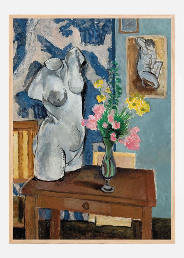 Le Torse En Platre - Henri Matisse Постер