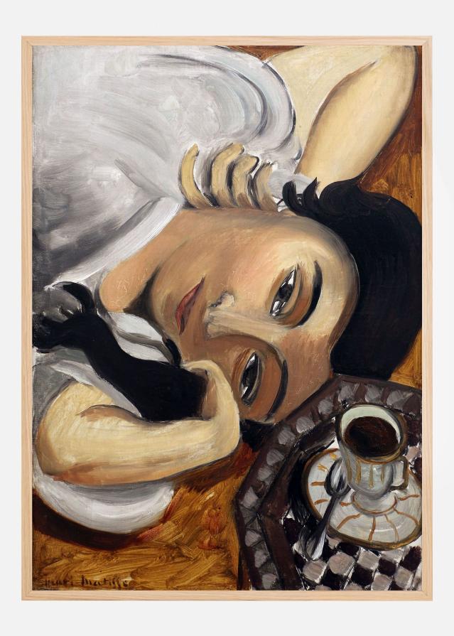 Lorette Con Una Tazza Di Caffe 1916 - Henri Matisse Постер
