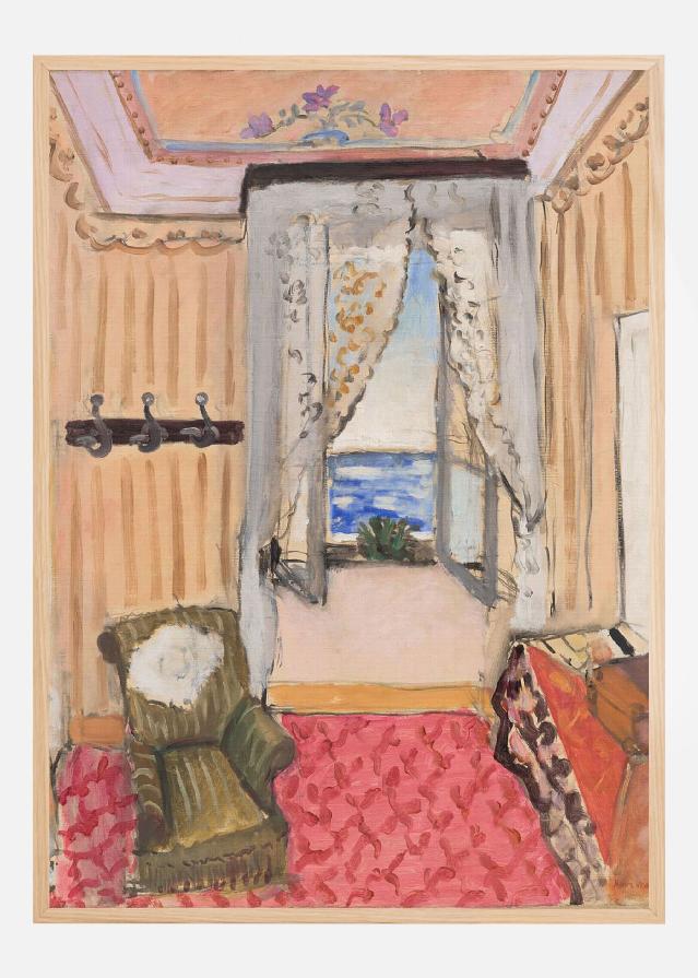Ma Chambre Au Beau Rivage - Henri Matisse Постер